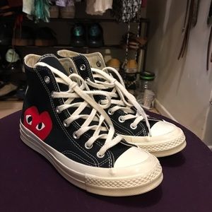 Comme des Garçons PLAY x Converse's